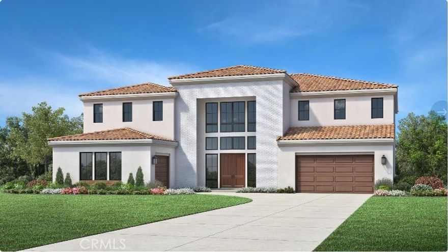Experience the pinnacle of refined living in this brand-new Toll Brothers masterpiece, gracefully situated on an expansive 11,000+ square foot corner homesite. A dramatic double staircase welcomes you into a home where timeless elegance meets modern innovation. The gourmet kitchen is a true chef’s dream, showcasing Wolf appliances, a Sub-Zero refrigerator, and striking quartz countertops, all designed to impress. Retreat to the spa-inspired primary suite, complete with a luxurious soaking tub for ultimate relaxation. With only one adjacent neighbor, this cul-de-sac residence offers exceptional privacy and a sprawling backyard perfect for entertaining. Energy efficiency is seamlessly integrated with solar panels, available through lease or purchase, while the rare opportunity to personalize every interior finish allows you to create a home that is distinctly yours.