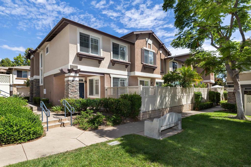 Resort-Style Living in Stonecrest Village. Welcome to your updated 3-bedroom townhome in one of the most desirable locations within the community. Enjoy the convenience of a 2-car attached garage and an oversized south-facing patio—perfect for soaking in the winter sun. The patio features pet-friendly turf, a new vinyl fence, and a thriving lemon tree for your own fresh citrus. Inside, the chef’s kitchen is outfitted with a premium Viking gas cooktop and electric oven, quartz countertops, and generous cabinetry for all your culinary needs. The open-concept living area offers a rare sense of space for a townhome, with room for a large sectional and a built-in alcove for your entertainment setup. Recessed lighting and luxury vinyl plank flooring flow throughout the main level, combining comfort and durability. Upstairs are three bedrooms and two full baths, including a primary suite that feels like a personal spa retreat—complete with a walk-in shower, quartz & tile finishes with nickel fixtures, dimmable lighting, and a full-length closet. Stonecrest Village is known for its resort-like amenities: two swimming pools, a spa, tennis and pickleball courts, a fully equipped fitness center, a massive park with playgrounds, a banquet room, and a resident lounge—all set amid lush, mature landscaping. This is more than a home—it’s a lifestyle.