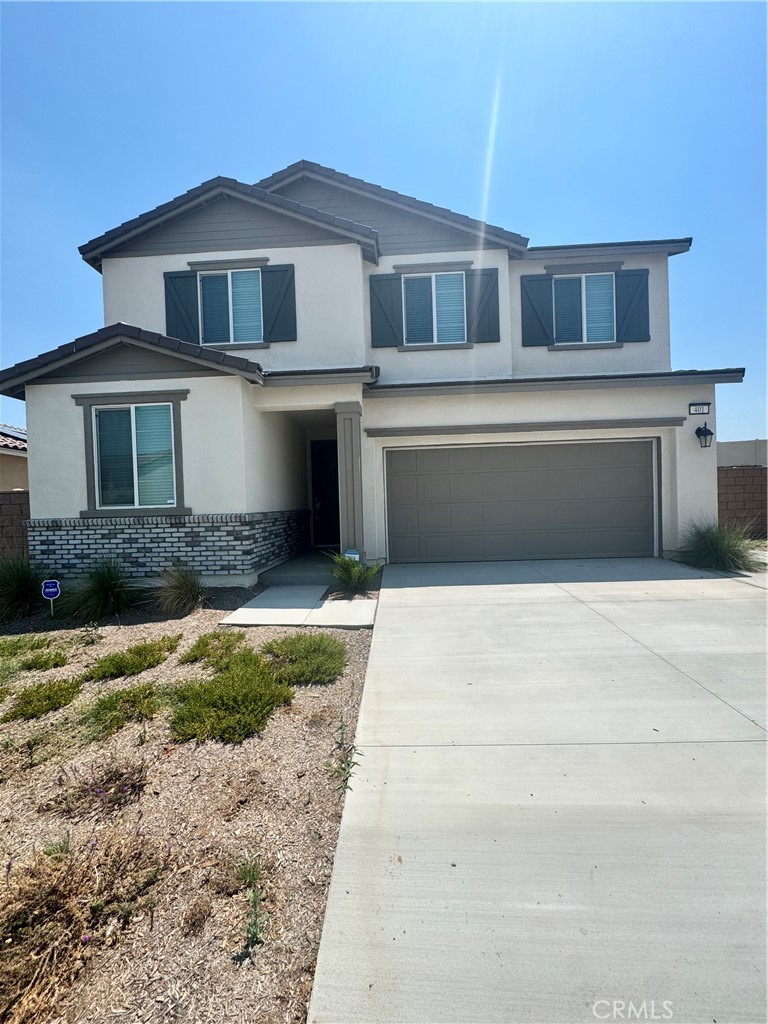 BRAND NEW upgraded (4Bed/3Bath) McSweeny Farms community home in Hemet. NEVER lived in, make it your DREAM home. The gorgeous open floor plan has 1 bedroom and 1 full bathroom Downstairs! Chef's kitchen with a center island, Brand New Appliances which include the FRIDGE!
Upstairs the primary bedroom has an attached bath with dual sinks and a massive walk-in closet. Two good sized secondary bedrooms with a shared dual sink bathroom, a huge laundry room (WASHER/DRYER Included) and a big loft for extra living space!
Home features easy to maintain landscaping, a huge yard with wide side yard allies! ENJOY state of the art community Amenities at McSweeny Farms (Parks, Miles of Trails, POOL, Community Garden)! Home has SOLAR panels to help with Electric Bill!