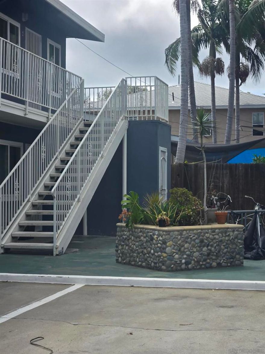 8 unit apartments.  6 units in two story building and 2 cottage style units next to it.  All units have been renovated in the past 5 years.  Water heater was replaced this year.  Laundry is owned.  Close to beach and easy freeway access.  Low maintenance grounds and landscape. Sellers are CA Licensed RE agents