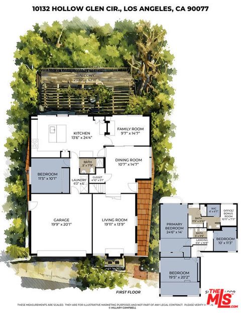 Tiny photo for 10132 Hollow Glen Circle, Los Angeles, CA 90077 (MLS # 26646175)