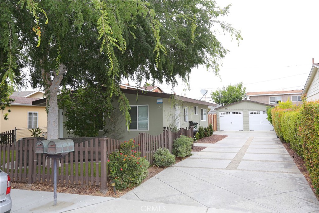 Completely Remodeled in 2016 East Side Costa Mesa duplex.  2 Charming homes on this 7,000 ft lot. The front house (184 Costa Mesa Street) is 2 Bedrooms/1 Bath and features an enclosed front yard, fully appointed kitchen including granite countertops, stainless steel appliances and stackable washer/dryer. The back house (182 Costa Mesa St) is 1 Bedroom/1 Bathroom + detached art studio/office, is also completely remodeled and features a large enclosed private yard and patio. The units share the detached two car garage which also has an additional separate enclosed storage room. Quiet street yet close to everything.