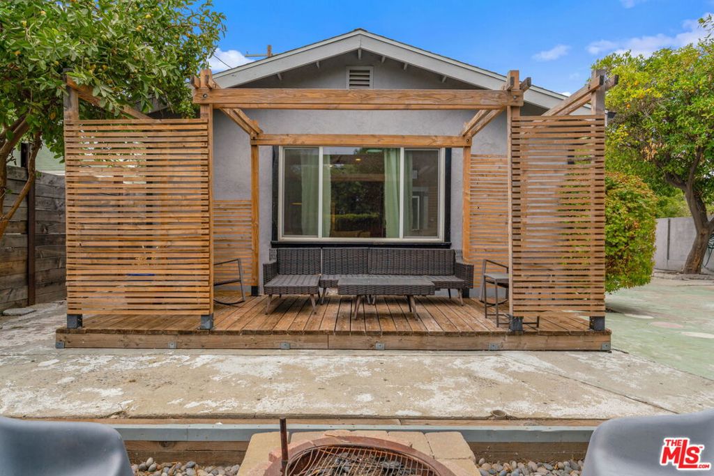 Welcome to 4511 Brunswick, a soulful retreat tucked behind gates in one of LA's most inspiring corners. Located in the heart of Atwater Village, this home offers the rare trifecta of privacy + style + neighborhood charm. Step inside to an airy, open layout filled with natural light. The kitchen features open shelving, classic subway-tile walls and a skylight, while the living room flows effortlessly for both cozy nights in and larger gatherings. Each of the three bedrooms enjoys its own comfortable ambiance. Beyond the front doors, a spacious gated front yard offers a special kind of outdoor living not often found in this neighborhood. With lounge areas, a deck and a fire-pit zone, it invites you to relax, entertain or simply unwind under the sky. A 240 sq ft basement (not included in the listed square footage) gives additional flexibility, and an extended gated driveway plus a two-car garage add serious utility. Ideally situated near Los Feliz Boulevard, the home offers convenient access to local cafes, dining, bike paths, Griffith Park, and nearby Glendale blending outdoor recreation with everyday ease. The setting links you effortlessly to the green spaces of GriffithPark, the bike paths along the Los Angeles River and the neighboring city of Glendale, placing you at the center of urban ease and outdoor access. 4511 Brunswick isn't just a house it's a sanctuary for thinkers, makers and anyone wanting space to live, breathe and grow. A place where you can plant roots, get inspired and enjoy the best of Atwater Village living.