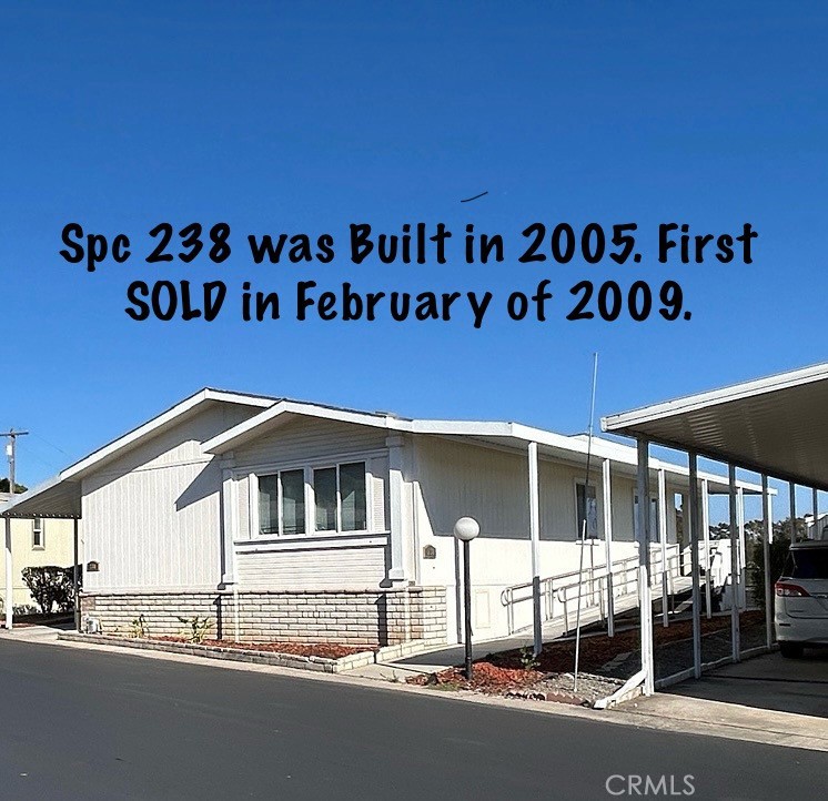 BACK ON THE MARKET. This home is Located in the FAMILY PARK of Bayview Heights this 3 BEDROOM-2 BATH HOME has GREAT VIEWS and BEAUTIFUL SUNSETS to enjoy from your PRIVATE BALCONY or LIVING ROOM. Built in 2005 and first sold in 2009, this home has the many upgrades and amenities that Buyers desire. Space rent is $1095 a month in this Park. You own your home and rent your space. (Please confirm with Park office the rent amount.) Cathedral ceilings, newer flooring, DOUBLE PANED WINDOWS are thru out the home. In addition in the kitchen the home has a FULL STANDING GAS STOVE with a new BUILT IN MICROWAVE. In addition you will find lots of cupboards, a newer double stainless steel kitchen sink, and skylights that brighten the kitchen. An abundance of windows with great views of the scenery due to bluff location of this home is a special treat that few homes have. In the Master Bathroom you will also find lots of cupboards, DOUBLE SINKS and a LARGE SOAKING TUB. BAYVIEW HEIGHTS MOBILE HOME PARK is located high on a bluff with VIEWS OF THE SAN DIEGO BAY as its name implies. CHOLLAS LAKE RECREATION is located close and is another way to enjoy beautiful San Diego County.