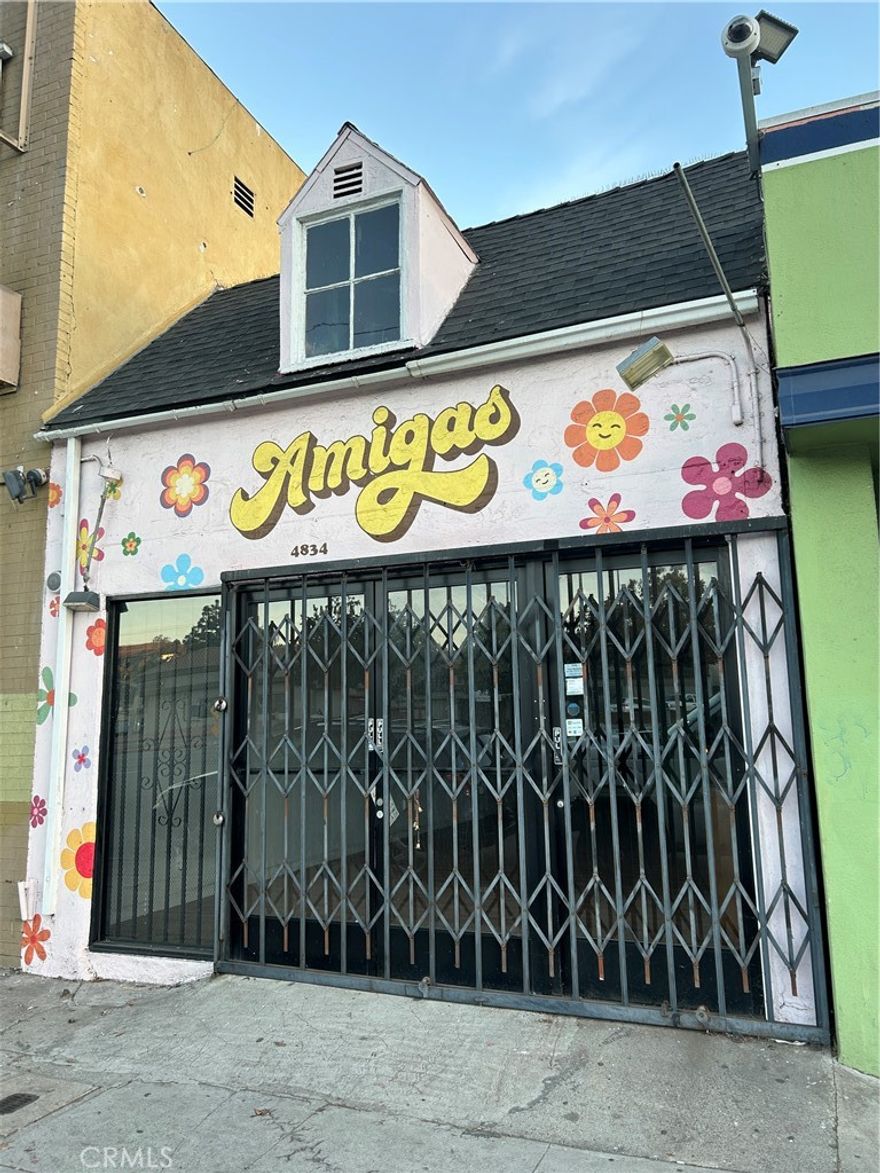 Excellent investment or owner-user opportunity in the heart of El Sereno. This 655 SF freestanding retail building sits on a 1,650 SF lot with LAC4 zoning, allowing for a variety of commercial uses including personal services, boutique retail, or office space.



Located on high-traffic Huntington Drive, the property offers strong visibility, easy freeway access, and proximity to South Pasadena, Alhambra, and Downtown LA. With an affordable price per square foot and flexible zoning, this property offers great potential for investors or business owners looking to establish a presence in a growing Los Angeles corridor.