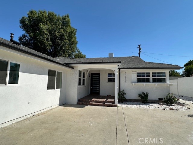 20336 Cantara Street is a refreshed and radiant 4-bedroom, 2-bathroom home offering 1,726 square feet of thoughtfully upgraded living space. Designed for those who value both style and substance, this residence seamlessly blends everyday comfort with elevated California living. Step inside to discover beautifully refinished wood floors that flow throughout, setting the tone for a warm and polished interior. Kitchen is totally remodeled with Quartz countertops and loaded with new SAMSUNG Appliances.The open-concept layout centers around a sunlit interiors perfectly positioned for connection and conversation. Fresh paint, all-new hardware and updated ligntings infuse each room with a contemporary touch, while abundant natural light enhances the home's bright and airy feel. Outside, the frontyard provides ample parking along with a serene grenery and white gravel landscaping. A Ring doorbell adds an extra layer of modern convenience and security. With its prime positioning, generous outdoor space, and tasteful upgrades throughout, this home offers both privacy and presence in a peaceful, close-knit community. Just minutes from parks, schools, shops, and major routes, this is the kind of property that rarely becomes available and never lasts long.