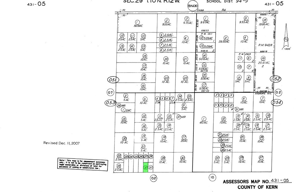 There is not an address associated with this parcel. What is reflected is the Parcel# 431-053-32-00-1 is +/-1.25 Acres. Zoning is A-1. Located in Unincorporated Kern County near Rosamond. Access via dirt Champagne Ave.
