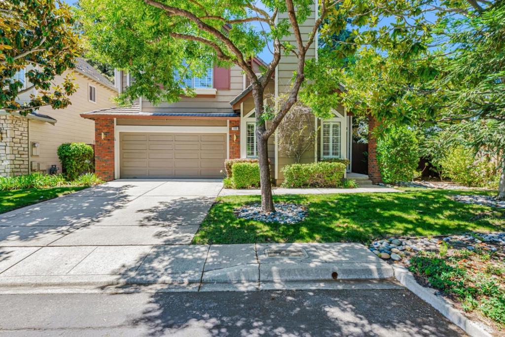 Welcome to this beautifully updated 4-bedroom + office loft, 2.5-bathroom home located on a peaceful cul-de-sac in the sought-after Hampton Oaks neighborhood! Ideally located between 101 and 280, with close proximity to Safeway, Redwood City and Menlo Park downtowns. Numerous upgrades include exquisite granite countertops in the kitchen and bathrooms, elegant plantation shutters, and stunning hardwood flooring throughout the house. Enjoy the spacious and private end lot within the complex, complete with a rare side yard. Lovely French doors leading from the dining area to a deck and the side yard. The loft area showcases a thoughtfully designed built-in office, complete with bookshelves and filing cabinets. To ensure comfort throughout the year, the home features dual-zone furnace and air conditioning system, as well as ceiling fans in both the master bedroom and loft area. Don't miss the opportunity to make this exceptional home yours.