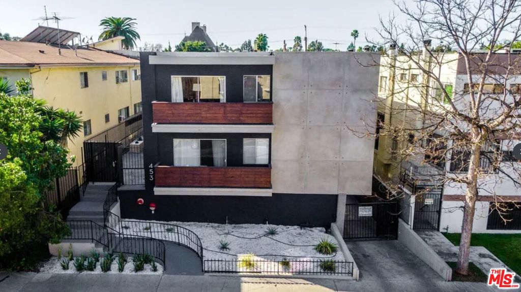 LOCATION! LOCATION! LOCATION! Outstanding income property in the highly desirable Hancock Park neighborhood minutes to Larchmont Village, DTLA, Beverly Hills, Hollywood, and premier shopping, dining, and entertainment. Nestled in a quiet, walkable area with an excellent walk score, this property offers unbeatable convenience for tenants and strong appeal for investors. The property features 8 large studios and 6 spacious 1 bed / 1 bath units, built in 1966 with earthquake retrofit completed and full renovation in 2017. Units are bright and modern with hardwood flooring, recessed lighting, large windows for abundant natural light, oversized kitchens, ample closet space, and in many cases, separate vanity areas. One-bedroom units offer generously sized living rooms and bedrooms uncommon for this type of property. All units are separately metered for gas and electricity. Community amenities include controlled-access entry, on-site laundry, and 14 tuck-under parking spaces with storage. Located within walking distance to Metro, H Mart, CVS, and an array of restaurants and shopping centers. Easy access to 101 & 10 FWYs, Staples Center, USC, and Koreatown. Investment highlights: Prime central location, strong rental demand, updated building systems, and a turnkey condition make this an exceptional addition to any portfolio. The property includes two parcels: APN# 5504-025-021 & 5504-025-024.