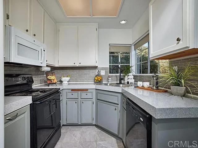Welcome home to your private Ground Floor Single Level End-Unit located less than 5 miles from Cal State University San Marcos in the Panorama community! This inviting open floor plan features: - Upgraded kitchen. - Granite countertops - Washer & Dryer - Hardwood Floors - Fireplace - Patio overlooking Lake San Marcos, the St. Mark Golf Course, and surrounding hills. - Two-car private garage Panorama invites residents to enjoy: - Heated pool & spa - Clubhouse - Tennis courts - Hiking trails and more! HOA includes 24hr security patrol, maintenance of buildings, landscaping, and management. Excellent San Marcos Unified Schools. Whether walking or riding, enjoy a short trip to amenities including restaurants, shopping, hospitals, Cal State University, Discovery Lake, Double Peak trail system and more! 1 Year Lease - 1-2 pets ok, $100/month per pet. Pets must be well behaved. Tenant pays for all utilities. Tenant pays Renters Insurance $400,000 liability coverage Application $35/adult. Must have good credit and verifiable income of 2.5x rent. $35 lease signing fee