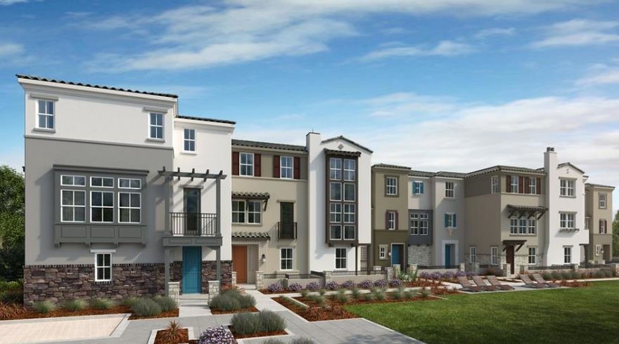 What's Special: 3-Story | Understairs Storage | Secondary Bdrm w/Atch Bath. New Construction - December Completion! Built by Taylor Morrison, America's Most Trusted Homebuilder. Welcome to the Plan 7 at 574 S Rengstorff Avenue in Amelia! This thoughtfully designed new three-story home offers the perfect balance of open living and private spaces. On the first floor, the two-car garage is set apart for a clean and organized entry. The second floor takes center stage with an open-concept layout that blends the great room and kitchen for an airy, social atmosphere. Wood flooring flows throughout the main living areas and both bedrooms, adding warmth and elegance to every space. A convenient powder room is tucked away for guests. Upstairs, you'll find a secondary bedroom and full bath alongside the luxurious primary suite, complete with a walk-in closet and private bath. Life at Amelia is all about connection and nature. Beautiful green rolling hills, pickleball courts, sparkling pools, concerts in the Town Center Plaza, a community garden, and even a kids hedge maze are just the beginning. Additional Highlights Include: Interior door at primary bedroom to bath. MLS#ML82029807