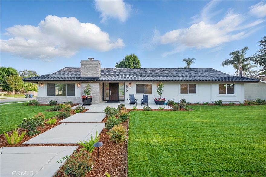 Beautifully Remodeled Home for Rent in Glendora! Step into this modern residence, fully updated from top to bottom with high-end finishes and thoughtful design throughout. Interior highlights include durable waterproof plank flooring, bathrooms with elegant tile, new sinks, toilets, and sleek glass-enclosed showers, and a primary suite featuring a relaxing soaking tub. The chef-inspired kitchen offers custom cabinetry, quartz countertops, a large island with built-in microwave, and premium appliances including a Thor 6-burner stove, LG dishwasher, and Samsung smart refrigerator. A stylish coffee bar and built-in bar area with wine and beverage fridge make this home ideal for entertaining, while the convenient laundry room includes an LG washer/dryer and custom storage. Additional upgrades include new insulation for enhanced energy efficiency, smooth-finish walls and ceilings with refined detailing, modern doors and hardware throughout, and expansive 15-foot sliding doors that open to a beautifully landscaped backyard, perfect for relaxing or hosting gatherings. This home perfectly combines luxury and comfort in a quiet, sought-after neighborhood, and it’s move-in ready for you to enjoy.