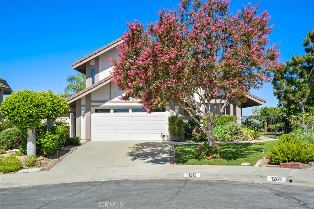 Beautiful Via Verde home with AMAZING VIEWS. This Move in Ready home offers 3-bedrooms, 3-bathrooms, 1906 Sq.Ft. of true California Living. Inside you will find a Bright and Airy Floorplan. The Remodeled Kitchen offers Newer Cabinets, Brand New Stainless-Steel Appliances and opens to the Family Room for easy Everyday living. The Living Room is Designed with High Vaulted ceilings plus a Fireplace leading you to the Dining Room with Sweeping Mountain & City Views. Head upstairs to the Spacious Primary Suite with Retreat where you can sit and enjoy the View. The Primary Suite also offers an updated En Suite Bathroom, Dual Sinks, Vanity & Large Walk in Closet plus an Add'l Closet. Two add’l Bedrooms are located on the Second Floor along with the Secondary Bathroom that has also been updated as well. Ample storage with Linen Closets and add’l cabinetry. Downstairs Bathroom also updated. Additional Upgrades Include: Interior Just Painted, New Flooring and Carpet Throughout, Scraped Ceilings, Recessed Lights, Modern Light Fixtures, and Hardware, New Baseboards, New Outlet/Covers, and more.
Enjoy hosting gatherings with the Stunning Panoramic Views your backyard has to offer, or just relax and unwind with no one directly behind you. With over a 13,122 Sq.Ft. Lot, the possibilities are endless. Located on a Cul-de-Sac in the highly desired Woodwalk Community, near Via Verde Country Club. Close to Highly Rated Schools, Shopping, Freeways, Attractions - Bonelli Regional Park & Raging Waters and more. Hurry...This home will not last long.