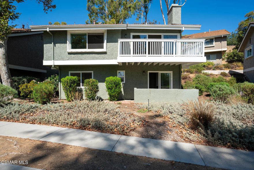 Stunningly Remodeled Multi-Level Townhome with Parkside ViewsWelcome to 191 Rockrose Ln, an expanded and beautifully updated residence in Oak Park's sought-after Country Vista community--perfectly positioned right off Chaparral Park with breathtaking mountain and park views.Step inside to soaring vaulted ceilings and an open-concept living and dining area filled with natural light. The upgraded kitchen shines with quartz countertops, modern finishes, and direct access to a private balcony--an ideal spot for morning coffee or sunset views. The main level also features two spacious bedrooms, each with its own ensuite bathroom, along with updated laminate flooring that adds to the fresh, contemporary feel.Downstairs, you'll find two additional bedrooms, a tastefully remodeled bathroom, and direct access to a serene patio that flows into the park. What makes this home truly unique is the professionally expanded lower level, offering versatile bonus spaces tailored to any lifestyle--whether you envision a game room, media lounge, gym, yoga studio, or private guest quarters. This flexible design provides the option of up to five bedrooms plus multiple living areas, giving every member of the household their own retreat.Additional highlights include brand-new carpet, in-unit laundry, a Nest thermostat, and a private two-car garage. Residents of Country Vista enjoy resort-style amenities including a pool, spa, and tennis courts, all within minutes of top-rated Oak Park schools, shopping, and trails.With its one-of-a-kind layout, upgrades throughout, and direct park access, this home offers the perfect balance of tranquility, functionality, and everyday luxury.