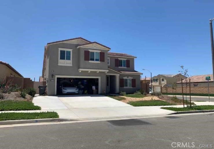 Highly Sought-After Model, Rare Find with NO HOA. Nestled in a quiet neighborhood, the home is part of a friendly community with an active Facebook group and frequent neighborhood family parties. Ideally located just 20 minutes from beautiful Temecula Valley Wine Country and close to major freeways, making commuting and weekend getaways convenient and easy. Within walking distance to an award-winning High-School. Imagine yourself waking up in your new family home, a stunning residence, designed for a 21st century family. This beautiful and rare home built on an inviting corner lot combines the accessibility of a single-story dwelling with the convenience of a two-story contemporary design. A warm, perfectly built home for families of all sizes, features a luxurious Master Bedroom Suite with its own giant walk-in closet on the ground floor. An additional bedroom and full bathroom are conveniently located on the main floor. The Gourmet Kitchen opens up to a sizable living room/family room/dining area, large enough for all your family gatherings. Thanksgiving at your place will never need more room. Enjoy your favorite meals at any time under the gorgeous built-in patio cover. Three more bedrooms, a spacious loft area, and another full bathroom complete the top floor, providing a great living and entertainment space for your extended family. Enjoy unparalleled energy savings with two solar systems equipped with a backup battery and a Tesla electric vehicle charger. You will never have to walk behind your family members urging them to turn off the lights.