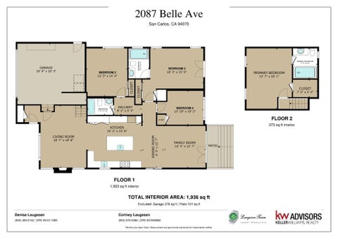 Tiny photo for 2087 Belle Avenue, San Carlos, CA 94070 (MLS # ML82064990)