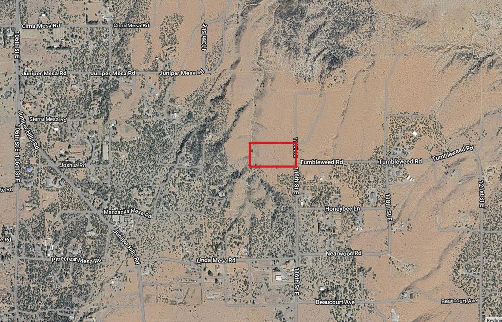 116 th Street East & Tumbleweed Rd.