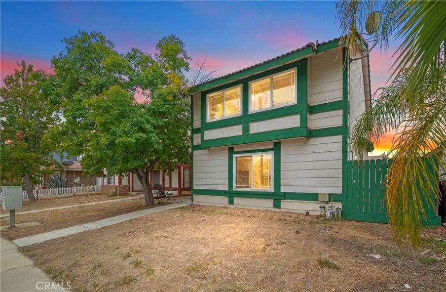 Welcome to 23779 Parkland Ave, a charming 3-bedroom, 2.5-bath single-family home tucked into the hills of Moreno Valley. Built in 1986 on a 4,791 sq. ft. lot, this home is designed to feel open and inviting from the moment you step inside. The grand entrance welcomes you with soaring high ceilings and oversized windows that pour natural light across both levels, creating a bright and airy atmosphere you’ll love coming home to.



Inside, you’ll find new interior paint, brand-new carpet, and a new HVAC system, making the home feel fresh, modern, and move-in ready. Clean tile flooring adds a practical touch, while the layout flows beautifully with a cozy family room featuring a fireplace that sets the perfect tone for relaxed evenings. The kitchen opens to the backyard through a slider, giving you a seamless connection to your outdoor space.



Out back, the unique yard offers plenty of potential with a detached garage, possible RV parking, and ample space for gatherings, play, or even a garden. With central cooling to keep you comfortable year-round and a great-sized lot that provides room to grow, this home is perfect for families looking for both function and flexibility.



Nestled in Moreno Valley, you’ll enjoy being close to schools, parks, shopping, and dining, with easy access to the 60 freeway for commuters. It’s the kind of home where convenience meets comfort, ready for its next chapter.