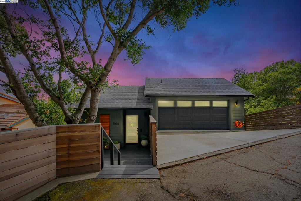 Modern Claremont Hills Home with Bay Views & Outdoor Kitchen. Just minutes above the Claremont Hills. 1106 Besito Avenue combines modern style, smart home features, and sweeping Bay Views. This 3-bedroom, 3-bath home (two ensuite) plus loft office/family room offers soaring ceilings, hardwood floors, and an open floor plan with updated kitchen and finishes. Enjoy true California living on a spacious balcony with a built-in outdoor kitchen, perfect for entertaining. Smart home upgrades, ample parking including a 2-car garage, and contemporary touches throughout make this Mid-Century Modern retreat as functional as it is stylish. Conveniently located near top dining, Fairmont Spa, Berkeley Tennis Club, Elmwood, Rockridge, and commuter routes. Highlights: • 3 bedrooms, 3 bathrooms (2 ensuite) • Loft office/family room • Updated kitchen with quartz counters • Outdoor kitchen + large balcony with panoramic views • Smart home features and modern finishes • Ample parking with attached 2-car garage with driveway & street parking • Minutes to shopping, dining, and transportation • Property has a bonus space!!!!! https://www.1106besitoave.com/unbranded
