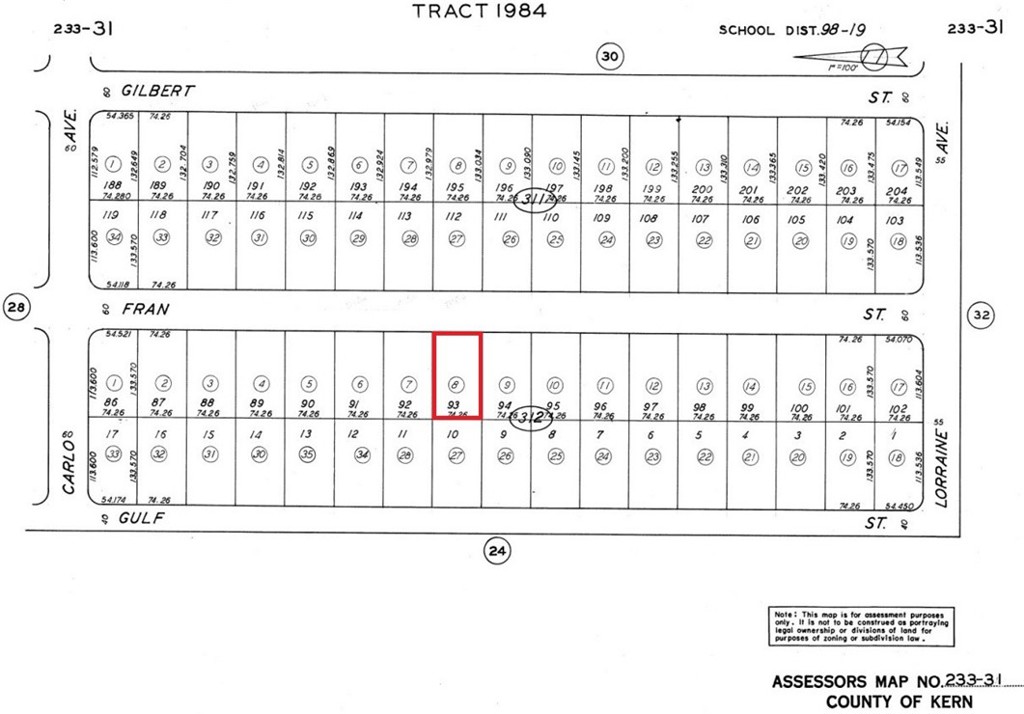 APN: 233-312-08-00-6 Coordinates: 35.015861, -117.822278 9,928 SqFt lot for sale in Edwards, CA. This lot is located on Fern St off of Lorraine Ave. Located near homes, excellent location to build a home. Water permit has been pulled, meter to be installed soon.