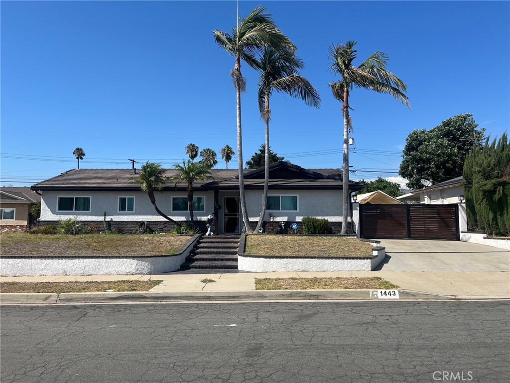 Nicely upgraded, single story, pool/spa home. Recent upgrades include Remodeled kitchen with modern countertops, appliances and fixtures. Baths have been upgraded with custom tile, Cabinets and counter tops, Double pane windows throughout and recessed lighting throughout. Tile roof, Laminate and tile flooring, Whole house fan and buiilt in BBQ island with fridge in the pool area. Large, covered patio provides lots of shade for entertaining by the pool. 2-car detached has lots of space for projects and storage. Central AC and Heat. Interior Laundry room.