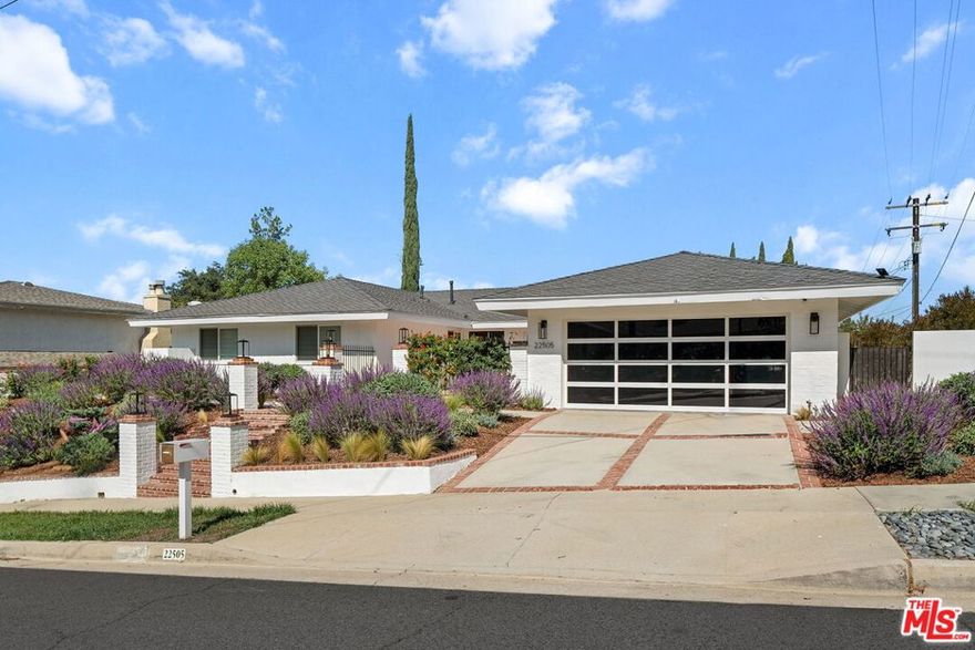 Exquisitely remodeled single-story home nestled in one of Calabasas's most desirable neighborhoods. This stunning residence blends modern comfort with timeless style, featuring an open floor plan that's perfect for both everyday living and entertaining. Inside you will discover a bright interior filled with natural light, complemented by hardwood floors and recessed lighting throughout. The spacious living areas flow seamlessly into the updated kitchen and dining room, creating a warm and inviting atmosphere. Outside, enjoy the ultimate California lifestyle with a sparkling pool and a private backyard  ideal for relaxing or hosting family and friends. Located in a quiet, friendly neighborhood close to top-rated schools, parks, and the best of Calabasas shopping and dining, this home truly has it all.