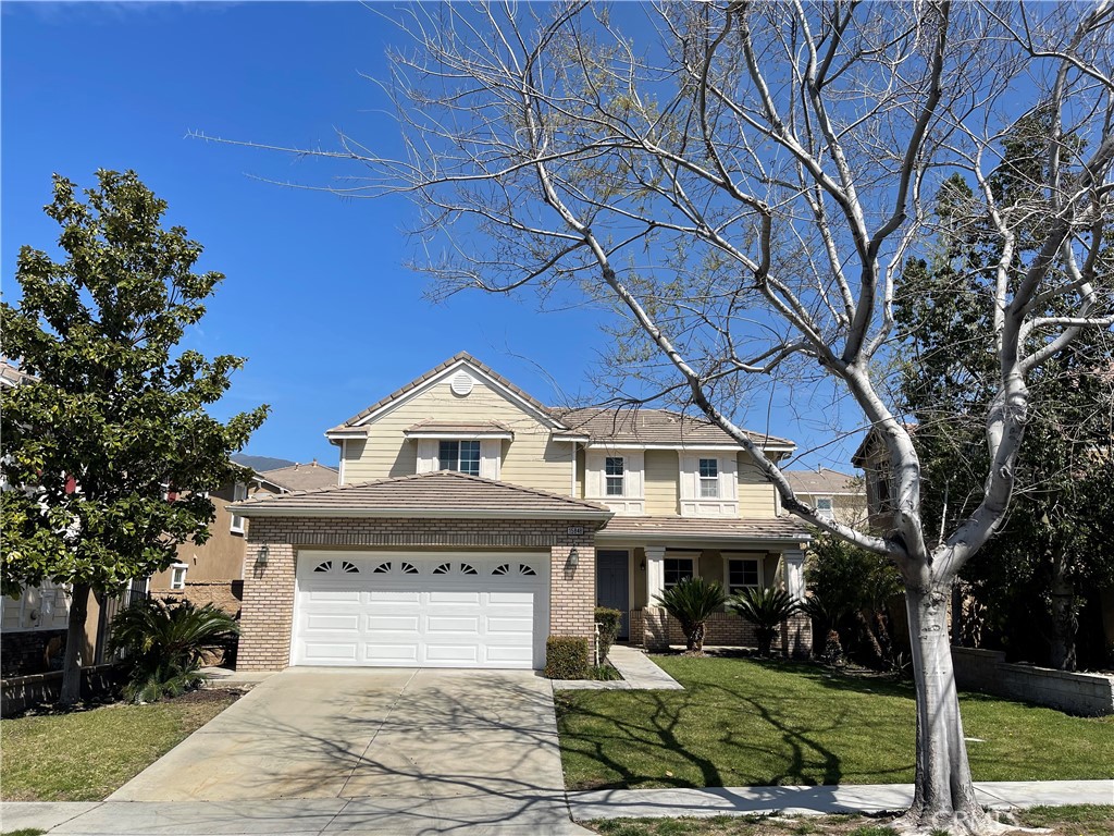 Welcome to this beautiful 2-story home in the highly desirable gated community of Citrus Heights. This residence offers 4 spacious bedrooms and 2.5 bathrooms, providing plenty of room for comfortable living. Recently refreshed with new paint throughout, the home makes an immediate impression with its grand entryway leading into a bright, open-concept living area, perfect for both entertaining and everyday family life. The dining space flows seamlessly from the living area, creating a warm and inviting atmosphere. Upstairs, the expansive primary suite is a private retreat, complete with a walk-in closet and a spa-inspired bathroom featuring dual sinks, a soaking tub, and a separate shower. The additional bedrooms are generously sized, filled with natural light, and ideal for rest or versatile use. Conveniently located near Summit High School, shopping centers, gas stations, and with easy access to the 210 and 15 freeways, this home combines a prime location with elegant finishes. Don’t miss your chance to own this gem, it won’t stay on the market for long.