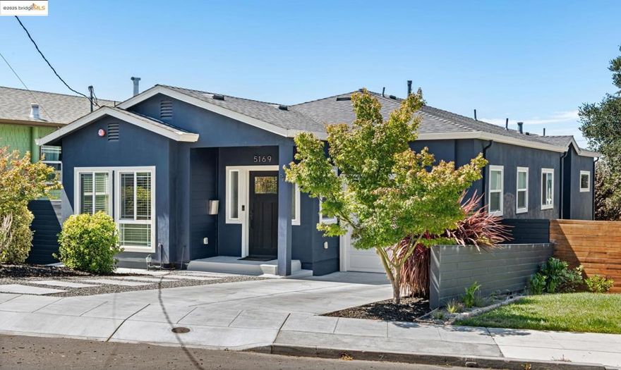 Nestled in Oakland’s Maxwell Park neighborhood, this re-imagined craftsman built in 2019 delivers an extensive list of luxurious, modern features and cutting-edge building standards to maximize comfort and peace of mind, including central AC, tankless water heater, and an interior fire suppression sprinkler system. With 1,412+/- sf of light-filled living space, this fabulous home features 3 bedrooms and 2 full baths. With extra-wide hallways and soaring ceilings throughout, this home lives larger than its square footage with a Zen-like flow for easy living. With 2 generously sized bedrooms & a primary bedroom ensuite, this California classic delivers an abundance of living space with all the luxurious comforts of home. A stylish, open-concept kitchen with quartz countertops, stainless steel appliances, and abundance of cabinetry flows into a spacious dining area and adjacent family room, all enjoying soaring 11ft ceilings. Made for entertaining, this space flows seamlessly out to an expansive back deck & private, fenced back yard ideal for outdoor enjoyment. Not to be missed, the 260+/- sf basement bonus room with an add'l 150+/- sf of storage. This stylish home offers all the amenities that makes life worth living! Welcome home!