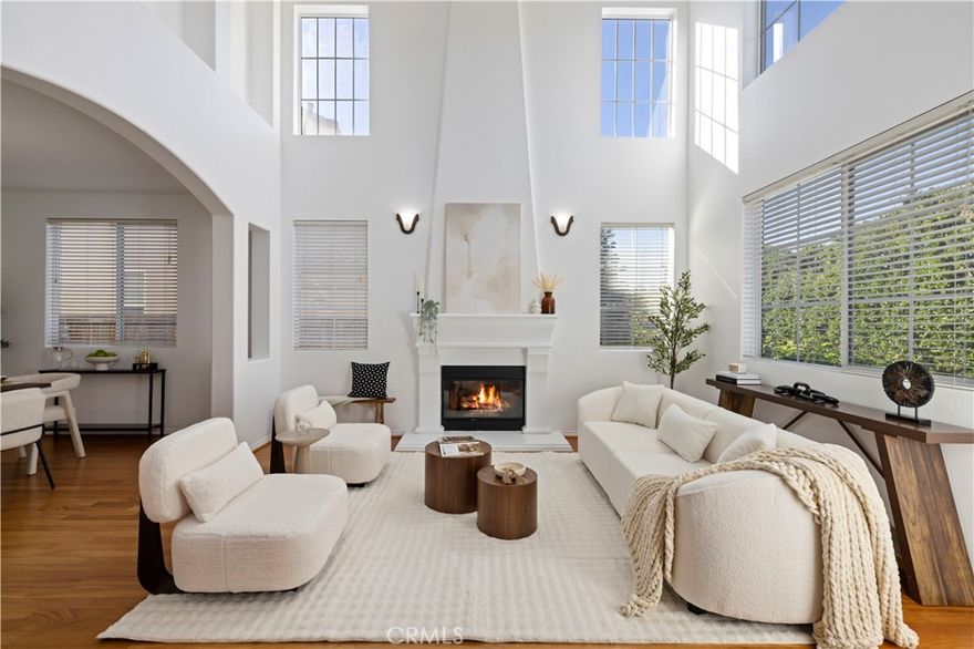 Look no further — this stunning home has it all! Welcome to 6324 Newcastle Ave, offering 5 bedrooms, 3 bathrooms, and nearly 2,800 square feet of beautifully designed living space on a large, private lot. Perfectly situated at the end of a quiet cul-de-sac, this residence provides exceptional privacy and functionality. Step inside to be greeted by soaring two-story ceilings that set the tone for the elegance found throughout. The formal living and dining rooms flow seamlessly into the spacious family room and kitchen, creating the ideal layout for entertaining. A private downstairs bedroom and full guest bath make a perfect home office or guest suite, while the direct-access garage and large laundry room add everyday convenience. Upstairs, natural light fills the space with three generous bedrooms and a luxurious primary suite you’ll never want to leave. The oversized primary retreat overlooks the backyard and features two walk-in closets, a cozy fireplace, and a spa-like bathroom with dual vanities, a jetted soaking tub, walk-in shower, and private water closet. Step through the sliding doors into your private backyard oasis — an ideal space for al fresco dining, cozy evenings by the firepit, and outdoor fun on the expansive lawn. With plenty of room to add a pool and still have space to play, this backyard offers endless possibilities. The side yard also includes a full-size storage shed and convenient access to the garage. With incredible space, thoughtful design, and unbeatable value, this is one of Encino’s best opportunities — don’t miss it!