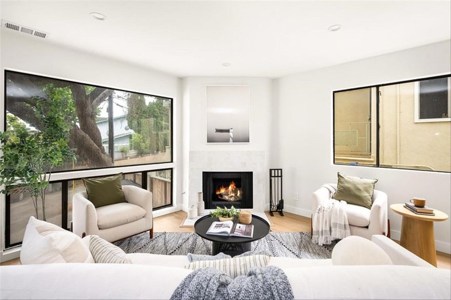 Experience easy coastal living in this beautifully updated 2-bedroom, 2.5-bath condo nestled in the heart of North Redondo Beach. Offering 1,218 sq ft of bright, thoughtfully designed space, the main level welcomes you with an open living area featuring a cozy fireplace, new flooring, and oversized windows that fill the home with natural light. The sleek kitchen boasts stainless steel appliances, stylish countertops, and refreshed cabinetry that blend form and function. A convenient half bath on the main level adds comfort for guests. Upstairs, two spacious bedrooms include a serene primary suite with a private balcony and ensuite bath. Enjoy entertaining or relaxing on the private rooftop patio with sweeping views. This home also comes with its own private 2-car garage, providing secure parking and extra storage. Close to top-rated schools, beaches, shopping, and dining, this is a South Bay opportunity you won’t want to miss. The seller is willing to explore creative options to help make ownership possible - ask for details.