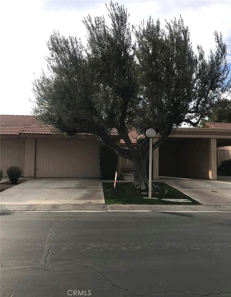 Location, Location, Location!!! Welcome to the very desirable gated Indian Palms Country Club Community. This condo offers an efficient floor plan with high ceilings, a spacious living room, and a new AC package unit. The kitchen/dining area leads to the private back patio with a peaceful view of the golf course that is great for relaxing. There is also a large private front patio, great for gatherings. The master bedroom offers access to the back patio, with a walk in shower in a spacious bathroom. The condo is conveniently located within a 2 minute walk from the clubhouse, driving range, pond, and right across the street from the 1st hole of the amazing golf course. HOA amenities include in ground swimming pools and spas, pickle ball courts, tennis courts, fitness center, pets permitted, and the restaurant/Sports bar at the clubhouse. The HOA does allow SHORT TERM RENTALS for festival months!! The condo is also just a walk away from the world famous Empire Polo grounds where Coachella/Stagecoach music festivals take place. This condo offers a perfect opportunity for an investment property!!! Also provides easy access to shopping centers, parks, and entertainment. Don't miss the opportunity to call this home or make it your great vacation getaway.