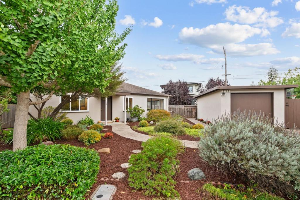 Midtown Palo Alto charmer! Set on a generous ~7,000 sq ft lot, this 3BD/2BA home is on the market for the first time since 1952 and tucked away on a quiet cul-de-sac. Freshly updated with new interior paint, luxury vinyl plank flooring, and landscaped yards, it features a light-filled living/dining combo plus a separate family room with sliding doors opening to outdoor living spaces. Move-in ready yet full of potential to customize, this home offers flexibility for today and tomorrow. Prime location just down the street from Greer Park, blocks to Palo Verde Elementary, Midtown shops & dining, California Ave, and quick access to Hwy 101, Stanford, and top tech employers. Award-winning Palo Alto schools complete this rare opportunity!