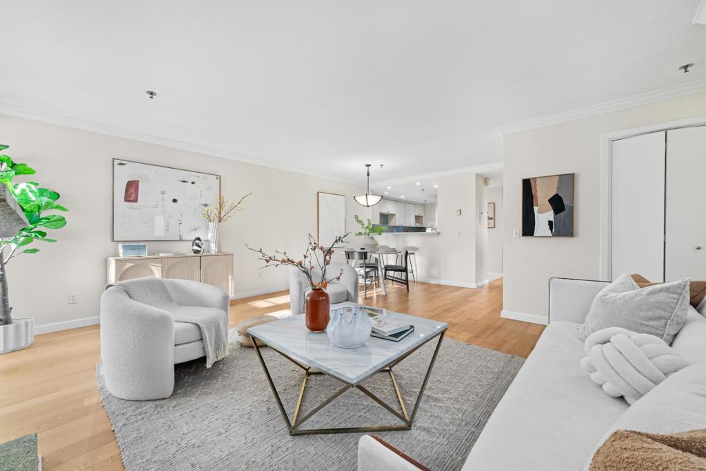 Bright, calm, and move-in ready in the Cupertino High area. Tucked in a serene interior setting away from street noise, this turnkey home features two balconies and a rare 2-car tandem garage with a dedicated storage room. Fresh finishes throughout: quartz and stainless kitchen, refreshed bath with shower over tub, recessed lighting, wet bar, and in-unit laundry. Enjoy Cupertino Waterfall's resort vibe with a pond, pool, and spa/hot tub. Close to Apple Park, Main Street, the library, parks, and De Anza College, with quick routes to 280, 85, De Anza Blvd, and Lawrence. HOA includes garbage, roof, insurance, and common-area maintenance. Buyer to verify.