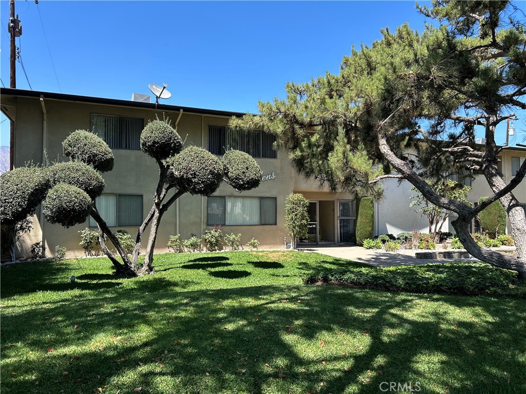 Located in the well-maintained Terrace Garden Apartments complex, this light-filled, spacious upper-level unit offers two bedrooms and two bathrooms in an open floor plan. The bright living room, with mountain views, overlooks the community pool and flows into the dining area, which includes built-in cabinetry and access to a private covered patio. The charming eat-in kitchen features new flooring and appliances (refrigerator not included). Both carpeted bedrooms receive abundant natural light and offer generous closet space. The primary suite includes an en-suite bath with a tub. Additional amenities include a well-equipped laundry facility, a sparkling pool, and landscaped grounds. Additional features: central heat and air, hallway storage, one covered parking space with storage, and a convenient location near schools, Westfield Shopping Mall, dining, parks, a golf course, and more.