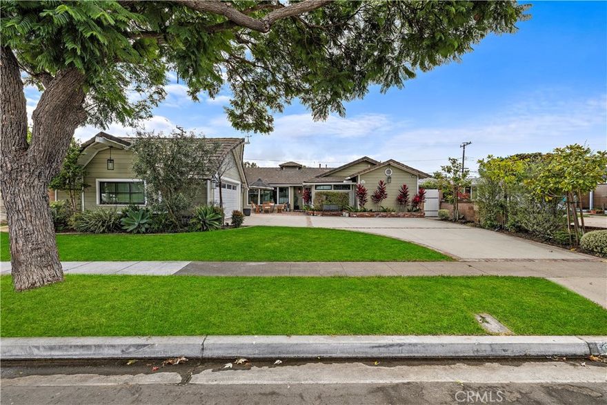 This beautifully remodeled, bright and spacious single-story residence is located in one of Rossmoor’s most sought-after neighborhoods, just a short stroll to Hopkinson Elementary School. Featuring 4 bedrooms and 2 bathrooms, this home offers a perfect blend of modern upgrades and timeless charm. Inside, you’ll find both a front living room and a back family room, each with its own cozy fireplace. The centrally located gourmet kitchen is designed for both everyday living and entertaining. Highlights include custom cabinetry, quartz countertops, floating shelves, decorative tile backsplash, garden window, and stainless steel appliances. Additional amenities include central air conditioning, optional furnishings, large front and rear patios, and a beautifully landscaped yard. The home also offers a dedicated laundry room with washer and dryer included, two-car garage with massive driveway, and remodeled bathrooms -- the guest bath features a walk-in shower, while the primary suite boasts gorgeous vanity with dual sinks, a walk-in closet, decorative tile shower, and a luxurious clawfoot soaking tub. The open floor plan makes entertaining effortless, with the kitchen and living areas overlooking the expansive backyard. Outdoors, enjoy private backyard with lush grassy play area and a spacious patio or lounge in the front patio area with fire pit -- perfect for relaxing afternoons or hosting gatherings. Situated near excellent schools, local parks, community events, and shopping, this Rossmoor gem combines convenience, comfort, and style in one exceptional lease opportunity.