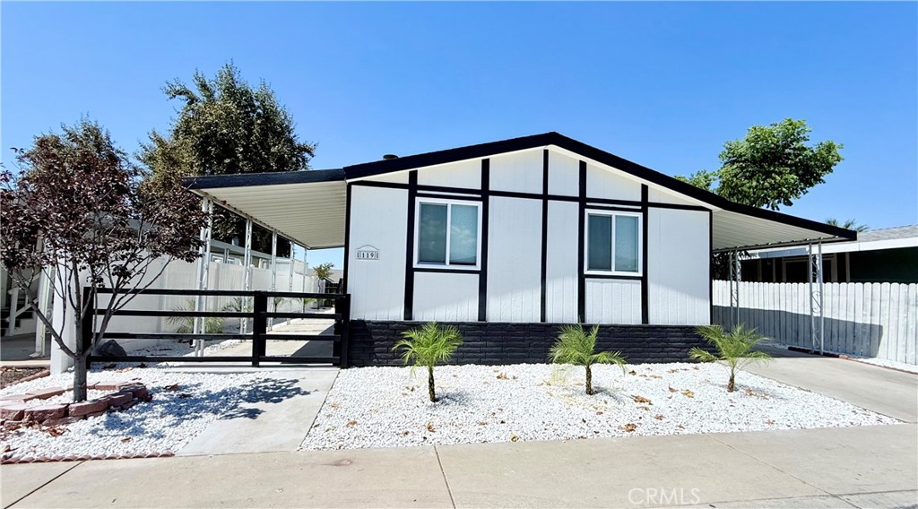 Welcome to this beautifully remodeled three-bedroom, two-bathroom home is located in the highly desirable Redlands Ranch Mobile Home Park. The home features numerous upgrades, including brand-new appliances, water-efficient toilets, energy-efficient windows, recessed lighting throughout, and stylish ceiling fans with modern light fixtures in every bedroom. The landscaping has been completely refreshed in both the front and back yards, creating inviting outdoor spaces. Enjoy a comfortable lifestyle in this peaceful, pet-friendly community that welcomes residents of all ages. Its prime location provides convenient access to the University of Redlands, Citrus Plaza, top-rated schools, shopping, dining, and public transportation. Community amenities include a clubhouse, swimming pool, playground, and extensive recreational facilities, making this a perfect place to call home. Must see to appreciate!