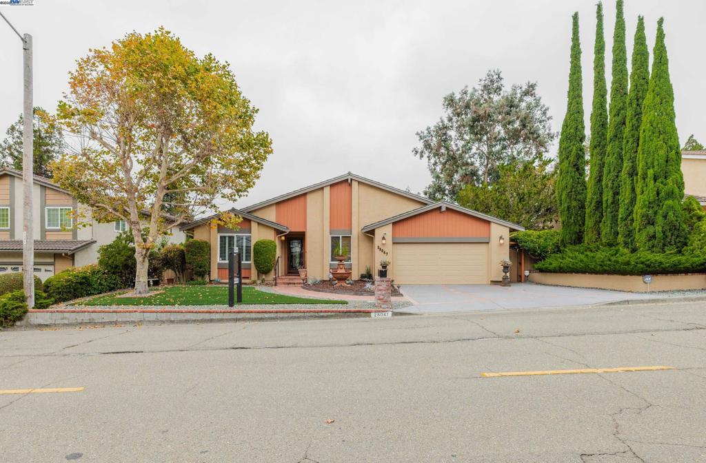 Welcome to this beautiful 3-bedroom, 2-bath home offering an incredible view you’ll love coming home to. The open floor plan is filled with natural light, creating a warm and inviting atmosphere. Enjoy a spacious living area, updated kitchen, and a primary suite designed for comfort. The backyard is perfect for relaxing or entertaining while taking in the stunning views. Conveniently located near shopping, schools, and commuter routes, this home blends comfort, style, and location all in one. This property is perfect for everyday living and weekend entertaining. Whether you’re looking for a cozy retreat or a place to host family and friends, this home delivers. Don’t miss your chance to own a view property in one of Hayward’s desirable neighborhoods!