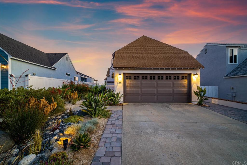 SOUGHT-AFTER TAMARACK POINT VIEW HOME WITH GORGEOUS ARCHITECTURE, TONS OF NATURAL LIGHT, DESIGNER PAINT, AND SPECTACULAR VIEWS FROM THE HILLS ALL THE WAY TO THE OCEAN ON A CLEAR DAY. IMAGINE ENJOYING RAINBOWS, SUNSET SKIES, TWINKLING NIGHT CITY LIGHTS, AND LEGOLAND FIREWORKS VIEWS FROM YOUR HOUSE OR YARD! EXCEPTIONAL LANDSCAPING AND A PAVER EXTENDED DRIVEWAY CREATE CURB APPEAL PLUS. AS YOU ENTER THE HOME, YOU ARE GREETED BY STUNNING 20-FOOT LIVING ROOM CEILINGS WITH EYE-CATCHING ARCHITECTURAL DETAILS AND A GLIMPSE OF THE VIEW. THERE IS ALSO A VERSATILE ROOM THAT CAN SERVE AS A FORMAL DINING ROOM, OFFICE, OR WHATEVER SUITS YOUR NEEDS. THE KITCHEN IS WELL-EQUIPPED WITH A WALK-IN PANTRY, ISLAND SEATING, AND A DINING/BREAKFAST AREA. IT SEAMLESSLY CONNECTS TO THE FAMILY ROOM, WHICH FEATURES A FIREPLACE AND DIRECT ACCESS TO THE BACKYARD, PERFECT FOR INDOOR/OUTDOOR LIVING AND ENTERTAINING. THE PRIMARY RETREAT OFFERS THE BEST OCEAN VIEW, ALONG WITH A LOUNGE AREA, A LUXURIOUS BATHROOM, AND A WALK-IN CLOSET. THE SECOND AND THIRD BEDROOMS ARE ALSO SPACIOUS AND FULL OF LIGHT. THE OVERSIZED GARAGE FEATURES A LARGE, LAUNDRY AREA AND A HUGE OVERHEAD STORAGE ROOM WITH LIGHTING, PROVIDING AMPLE SPACE FOR ALL YOUR STORAGE NEEDS. THIS SPECIAL HOME ALSO FEATURES DUAL PANE WINDOWS, RECESSED LIGHTING, HIDDEN CUSTOM BLINDS ON ALL WINDOWS, AND VIEWS FROM MOST WINDOWS. SITUATED ON A SHORT CUL-DE-SAC STREET WITH NO NEIGHBORS IN FRONT OR BEHIND, IT OFFERS ADDED PRIVACY. IT'S TRULY AN ENTERTAINER'S PARADISE, LOCATED JUST MINUTES FROM THE BEACH, RESTAURANTS, AND SHOPPING. TAMARACK POINT INCLUDES TENNIS, BASKETBALL COURTS, A PARK, AND A KIDS' LOT AND IS PART OF THE CARLSBAD SCHOOL DISTRICT.