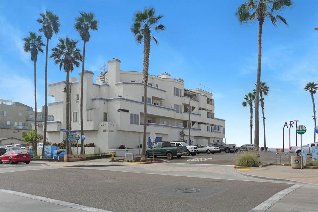 Bask in breathtaking Ocean Views from this refined 2 Bed, 2.5 Bath coastal retreat spanning 1,344 sqft! Thoughtfully designed with four private balconies, this residence offers seamless indoor-outdoor living, a sunlit open floor plan, and two en-suite bedrooms! The second floor offers a light-filled great room with sweeping wraparound views, where the kitchen, dining, and living areas flow effortlessly together. A sleek gas fireplace adds warmth and ambiance, while the chef-inspired kitchen impresses with stainless steel appliances, a generous breakfast bar, and stylish finishes. After a day by the ocean, unwind in the tranquil primary suite with a spa-like bath. Just steps away, enjoy the charm and energy of vibrant, coastal Imperial Beach.