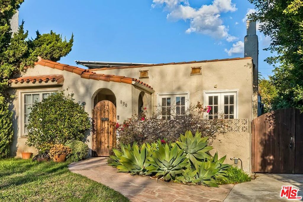 1920's Spanish Home on 5,200 square foot R2 Lot in Prime Melrose Village adjacent to West Hollywood. Great for fixer/flipper. Gorgeous street with many newer built. Main House has 2 bedrooms, 1 bathroom, living room with decorative fireplace, dining room, den/office area, and large kitchen that opens to a deck and backyard w/ fruit tree. Central AC. Solar Panels on Roof are paid for. There is a large detached guest unit with un-permitted bathroom. Also, a 1 Car detached garage. Excellent opportunity for a developer, builder, flipper, investor, or someone looking for a charming, sweet, character home to rehab/renovate. Phenomenal location close to West Hollywood, The Grove, Melrose Village, Trader Joes, Whole Foods, Sprouts, and a plethora of amazing restaurants, cafe's, boutiques, shops, and hotspots. Everything you want and need is just moments away!