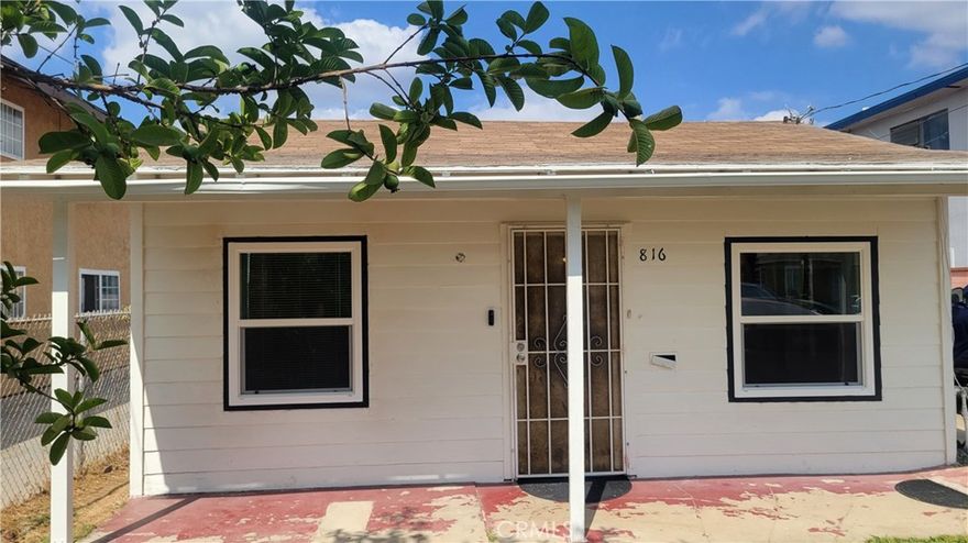 This charming and cozy home is your ideal destination, whether you're a first-time buyer or an investor looking to expand your portfolio.

This property features two remodeled bedrooms and one recently updated bathroom, offering comfortable living space. The spacious backyard sits on a generous 7,618 sq ft lot, providing Spacious back yard, fruit trees, and plenty of parking. This home is truly move-in ready.

Located in South Montebello, you'll find yourself near parks with abundant family activities, close to schools, shopping centers, and dining options. Its central location near Whittier Blvd and the East Los Angeles area offers convenience for both owners and tenants.

If you are looking to secure a valuable asset in the city of Montebello, this is an opportunity you won't want to miss.