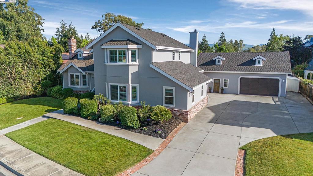 Truly a rare and unique find! Located in one of South Livermore's most coveted neighborhoods, this north-facing, beautiful custom home on a court showcases 5 bedrooms, 3 baths, family/living/dining rooms, sizable game room, and office in 3,471 sq ft of living space. Main level bed/full bath. Completely renovated. Impressive selections made with thoughtful research and intention. Updated kitchen boasts white cabinets, quartzite counters, s/s appliances, island, and walk-in pantry. Bathrooms tastefully transformed with new vanities, tubs/showers, fixtures, mirrors and lighting. New LVP floors, baseboards and interior paint. Energy efficiency is paramount with newer 50-yr Presidential roof, 2 new HVACs, new windows and stucco, whole house fan, and electrical panel modifications for generator. Garage has expansion potential. Detached ADU: 532 sq ft, 1 bed/1 bath unit w/separate entrance and private patio offers privacy for guests or lucrative rental. No HOA. Extra-long driveway provides for easy Boat/RV parking. Remarkable sprawling, expansive backyard is an entertainer’s paradise revealing a gorgeous pool, hot tub, sport court, and Alumawood shade structure. Easy walk to downtown shops, restaurants and scenic Arroyo Mocho Trail. Zoned for Sunset Elemantary. Close to Hwy 84/580 Fwy.