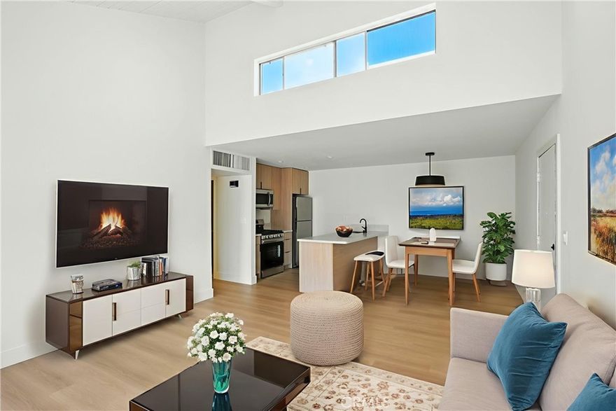 Discover comfort, style, and convenience in this beautifully remodeled 2-bedroom, 2-bathroom condo located in the sought-after gated Village Park community of Canoga Park.  Situated on the second floor, the home has been completely renovated from top to bottom with no expense spared. Everything is brand new, including the flooring, kitchen, bathrooms, plumbing, and electrical systems. The sleek, modern kitchen is equipped with Samsung stainless steel appliances and elegant Moen and Kraus fixtures. The A/C condenser was replaced just two years ago, ensuring year-round comfort. Enjoy your own private balcony with views of the community pool and the convenience of a laundry room located directly below the unit.

Nestled in a quiet, well-maintained community, this condo offers a peaceful living environment with a park right across the street. Enjoy easy access to both the 118 and 101 freeways, and find yourself just 10 minutes away from the Topanga Mall, The Village, and the Vineyards at Porter Ranch. The home includes parking and storage, with the option to lease an additional parking space for only $42 per month. Gas is included in the HOA fee. With its extensive upgrades, prime location, and move-in-ready condition, this property is an exceptional find you won’t want to miss.