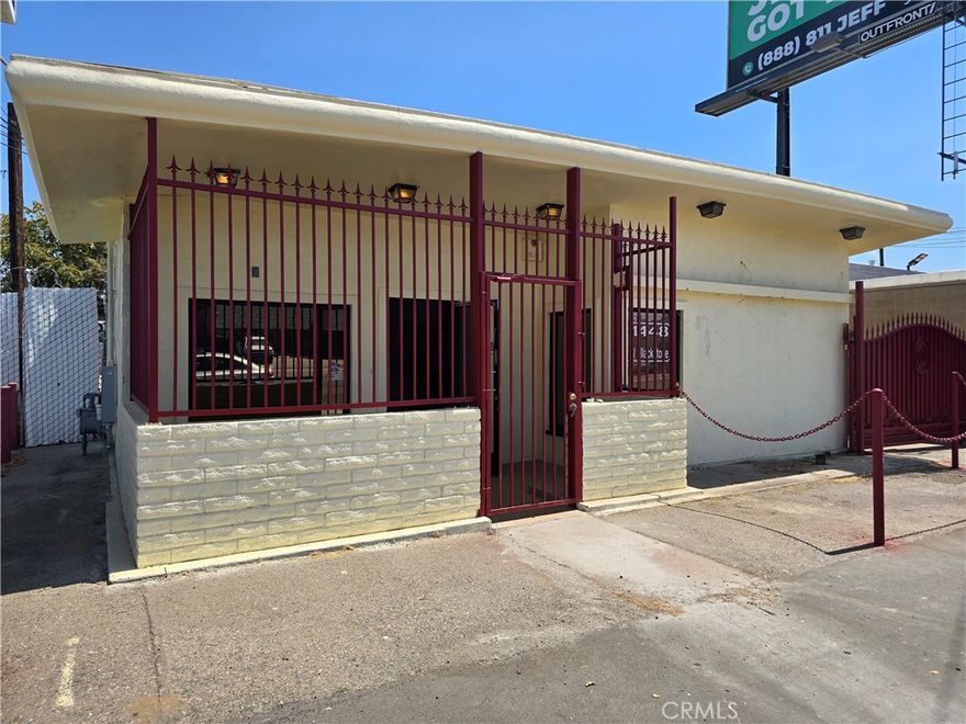 Versatile Commercial Space with Mixed-Use Zoning & Endless Possibilities. 



Welcome to 1448 N Blackstone Avenue - nearly 1,900 square feet of fully remodeled commercial space, NMX Zoning, in one of Fresno's highest-traffic corridors, Blackstone Avenue itself. Located just off Highway 41 and minutes from Fresno City College, this property offers unmatched visibility and flexibility for entrepreneurs, investors, and service providers alike. 



The building has been refreshed from top to bottom: 

New lighting, fresh paint, and a new roof. 

Three bathrooms including a shower for added functionality. 

Multiple open rooms, a large prep/storage area, and a private office. 

Existing infrastructure for a full commercial kitchen, gas, electrical, plumbing all in place from its former restaurant setup. (just bring your own equipment). 

Covered rear patio and gated parking ideal for automotive, delivery, outdoor seating, client waiting area, or staff breaks. 



Zoned NMX (Neighborhood Mixed Use), this property supports a wide range of uses not limited to: 

Salon, barbershop, or spa with private treatment rooms and shower access. 

Retail storefront or boutique showroom with high visibility and walk-in potential. 

Professional office or co-working hub with flexible layout and private amenities. 

Ghost kitchen or catering prep space with outdoor seating potential. 

Automotive detailing or mobile service base with secure rear access and gated parking. 

Creative studio, maker space, or light fabrication with zoning flexibility and utility access. 



Bonus: An on-site billboard offers an additional income stream or prime advertising real estate. 



Whether you're launching a new concept or expanding an existing operation, this property delivers the infrastructure, location, and zoning to make it happen.