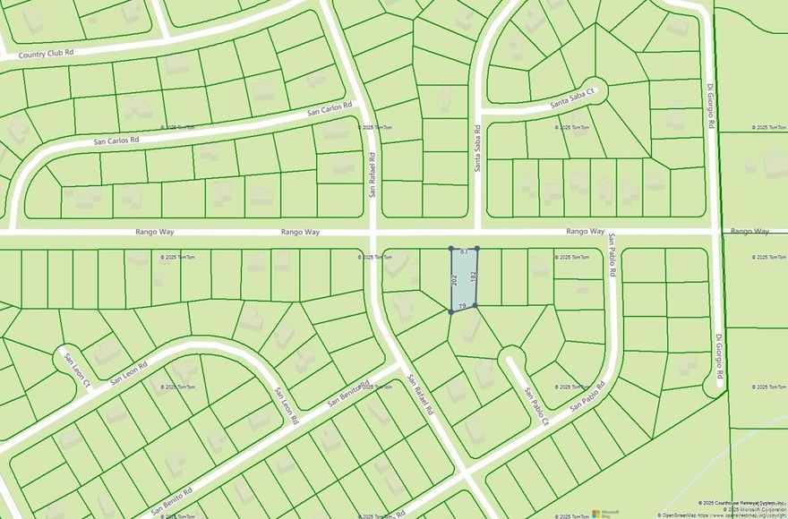 Great residential lot in Borrego Springs.