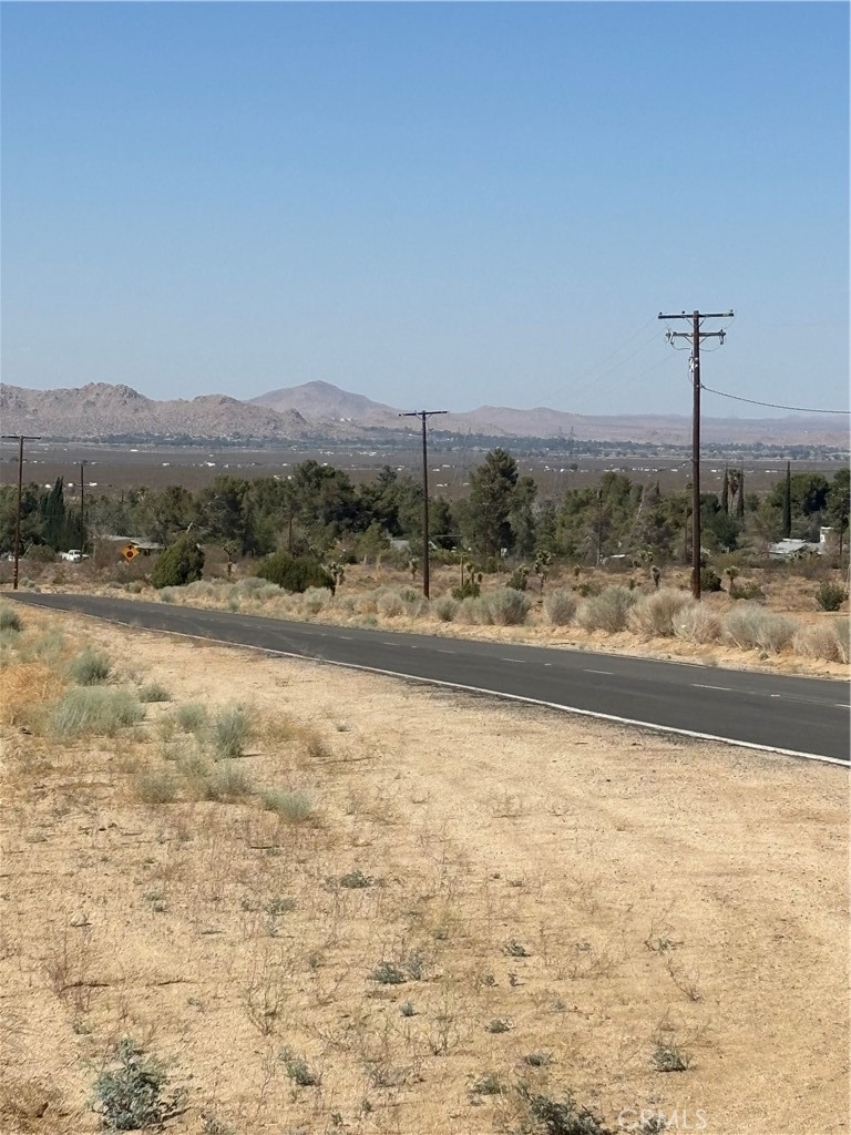 Discover the perfect opportunity to build your dream home on this 2.603 acre lot with paved frontage of street.This incredible lot is surrounded by existing homes.Don't miss the chance to own a slice of Southern California's high desert paradise. CORNER PROPERTY VERY CLOSE TO PEARBLOSSOM HWY...