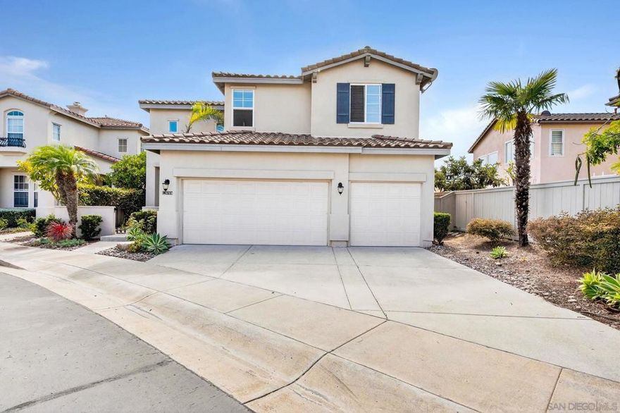 Welcome to your dream home in the highly sought-after Torrey Vista, a  gated community. Nestled in the picturesque Torrey Hills neighborhood of Carmel Valley, San Diego, CA, this immaculate, two-story home features 4BR/3BA, office, fireplace, laundry room, patio, backyard, plus ample space for family gatherings and entertaining.  Conveniently located near the 5 and 805 freeways, this home is just a short drive from the stunning beaches of Del Mar and La Jolla, making it perfect for those who cherish the coastal lifestyle. The area is renowned for its clean, safe environment and is served by top-rated schools, ensuring an excellent education for your family.  Enjoy the convenience of nearby shopping, a variety of restaurants, and vibrant farmers' markets, all within easy reach. The property features a freshly painted interior, professionally cleaned, and includes a brand new LG washer and dryer for your convenience.   Step outside to discover a gorgeous patio and beautifully landscaped garden, perfect for entertaining or simply relaxing in the San Diego sun. With a spacious 3-car garage, you'll have plenty of room for vehicles and storage.  This prime location offers the ultimate San Diego lifestyle. Don’t miss your chance to make it your own!