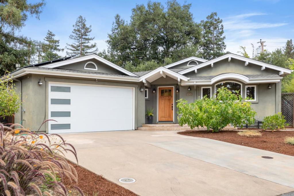 This move-in ready home was beautifully remodeled in 2004. Tucked deep into a curved cul-de-sac in the Los Altos Highlands and away from busy streets, this home offers tranquility and comfort. The massive ~1/3 acre lot provides a big backyard that feels like a private park with a large patio and lawn. This light and bright home was thoughtfully designed with high ceilings, large living and entertaining spaces plus a guest suite with its own full bath -perfect for multi-generational households or a home office. The gourmet kitchen has a large island with prep sink, Sub-Zero refrigerator, and abundant custom cabinets. The large great room opens to the back patio to enjoy the beautiful grounds. Large windows, skylights, and gleaming hardwood floors bathe this home in natural light. Solar panels, air conditioning and heating (including the garage) complete this modern home. Montclaire Park and the neighborhood entrance of Rancho San Antonio (~4000 acres of open space, trails, and a farm with cute animals) are just a few blocks away. The neighbors enjoy a friendly community, well-balanced schools*, and fun gatherings. It's close to Downtown Los Altos and the Los Altos Country Club. Nearby schools* include Montclaire ES, Cupertino MS, Homestead HS, St Simon, St Francis, and Pinewood.