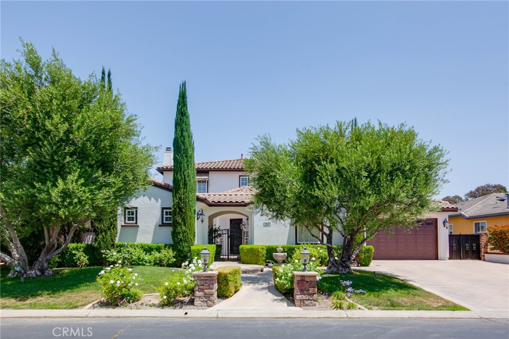 Welcome to 22910 Banbury Court, a stunning Mediterranean-style estate in Murrieta’s prestigious guard-gated Bear Creek community. This 4-bedroom, 3.5-bath home offers over 4,300 sq ft of elegant living space with high-end finishes, a chef’s kitchen, grand entry, and main-floor master suite. Enjoy a resort-style backyard with a saltwater pool, spa, outdoor kitchen/BBQ, and lush landscaping. With a paid-off solar system, private casita, and access to world-class amenities including Jack Nicklaus designed golf course, tennis, fitness center, and more—this home is the ultimate blend of luxury and lifestyle, and it's priced to sell.