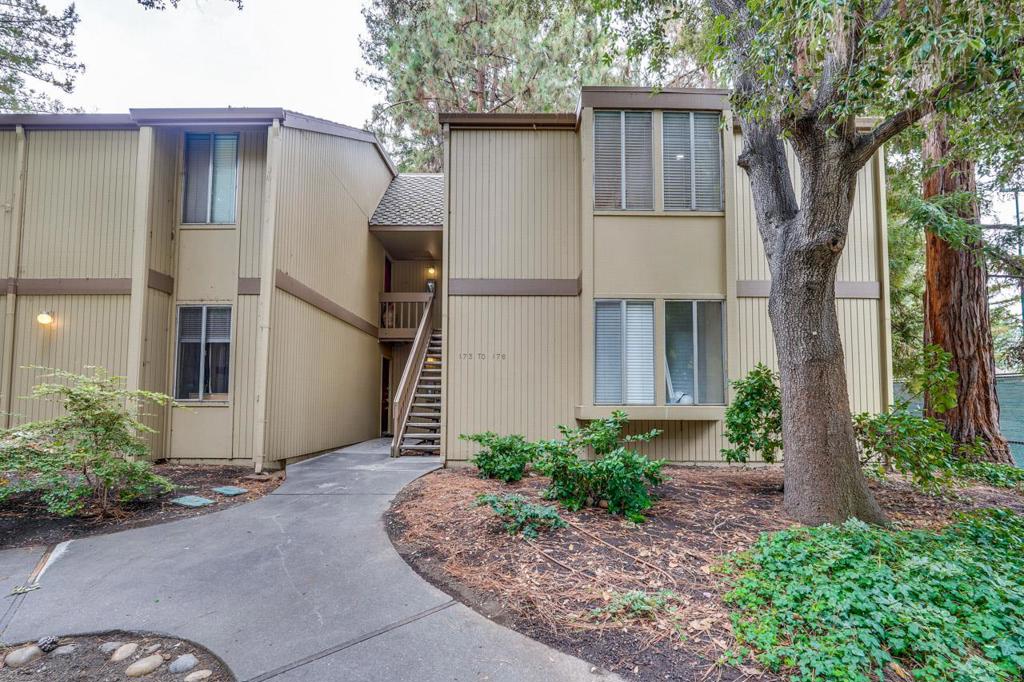 Welcome to this beautifully updated 2BD/1BA upstairs end-unit condo in the sought-after Cypress Point Lakes community! Nestled among serene redwoods, this 843 sq ft home offers the perfect blend of modern updates and peaceful surroundings. Enjoy a remodeled bathroom, fresh paint, recessed lighting, and a stylish kitchen with sleek quartz countertops and stainless steel appliances. Spacious bedrooms feature ceiling fans and great natural light. Step out to a large private balcony with a storage closetideal for relaxing or entertaining. Community amenities include a pool, sauna, gym, tennis courts, and lush landscaped grounds. Just moments from Castro St dining, shopping, CalTrain, and major tech campuses like Google and Microsoft. Easy access to 101, 85 & Central Expwy. Covered parking included. Dont miss this move-in ready gem in the heart of Silicon Valley.